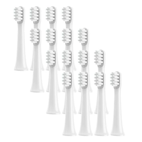 16/20�A�݊���������܂��V���I�~�Ή��AT100�����p���u���V�w�b�h �\�j�b�N�d�����u���V(White-16pcs)