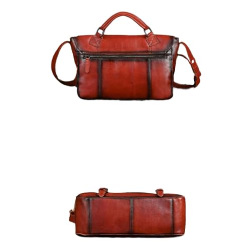 Mens Business Handbags Briefcases Genuine Leather Messenger Shoulder Bags Carrying Cases Travel Bags3