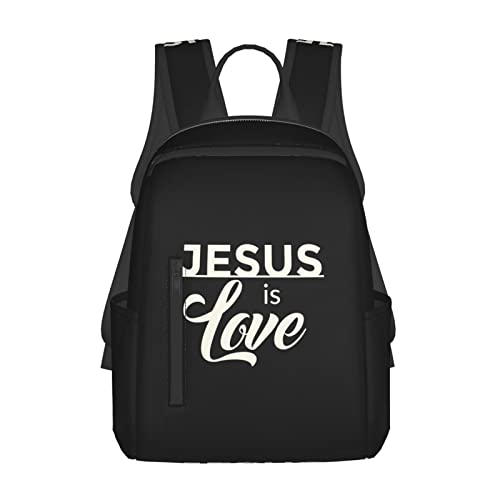 Yeshua Jesus Christian Backpack Bags Adjustable Casual Daypack Rucksack Travel Holder Bookbags For Women Men Adult 17 Inches2