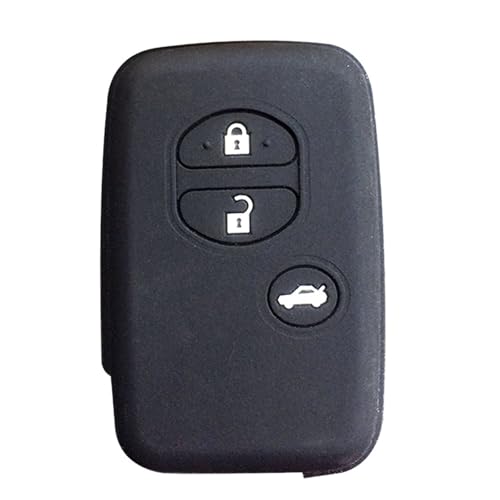 Coque silicone clé voiture pour Toyota Land Cruiser Prado Crown Venza