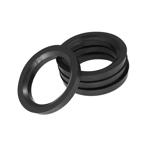 A ABSOPRO 4pcs Plastic 73.1mm to 54.1mm Car Centric Rings Wheel Bore Spacer Item Replacement