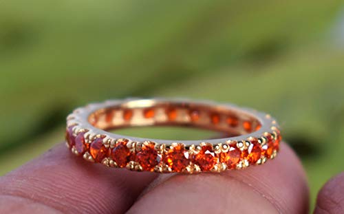 Bague cornaline naturelle en argent 925 doré à l'or jaune fin