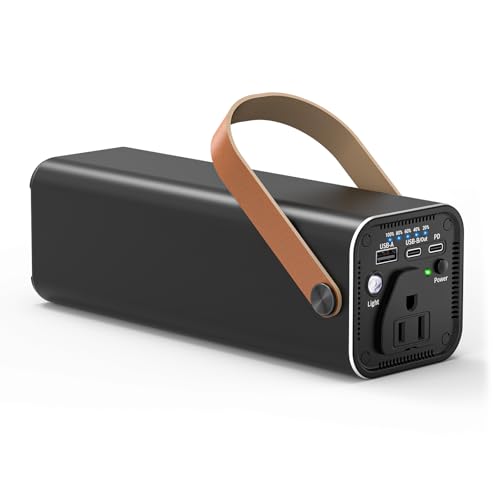 Paopaoyu Portable Laptop Power Bank with 120W AC Outlet, 65W PD Fast Charging, 31200mAh/116Wh...
