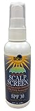 The Original Scalp Screen: SPF 30 Suntan Lotion for the Scalp with UVA/UVB Protection