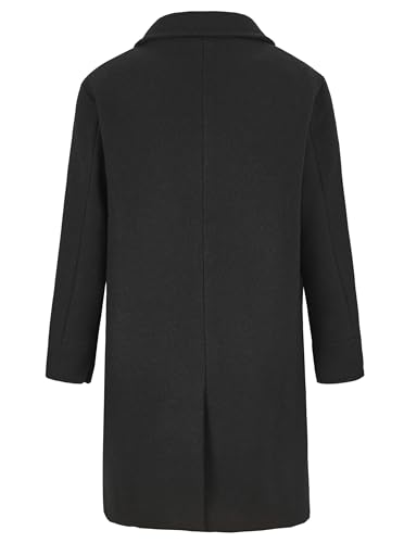 WULFUL Boys Double Breasted Wool Trench Coat Winter Pea Coat2