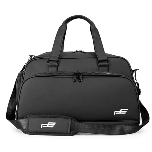 Travel Duffle Bag Carry on Overnight Bag Large Capacity Pouch Multipurpose Crossbody Bag Sports Gym Bag for Fitness Weekend(Black)2