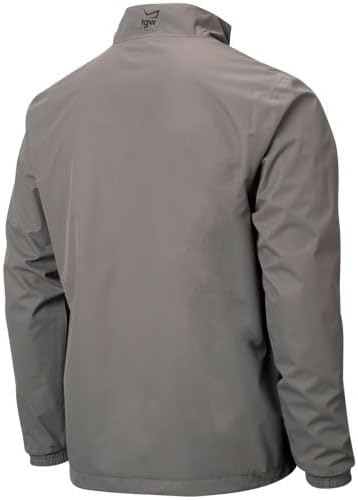 Vista 4 de TGW Suéter impermeable de golf para hombre para golf en condiciones climáticas lluviosas, ventosas y más frescas