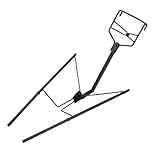 Masyrt Heavy Duty Alloy Steel Basketball Rebounder Ball Return Training Aid, Improve Throwing Efficiency with Smoothly Rebound Track, Easy to Assemble for Long Term Training