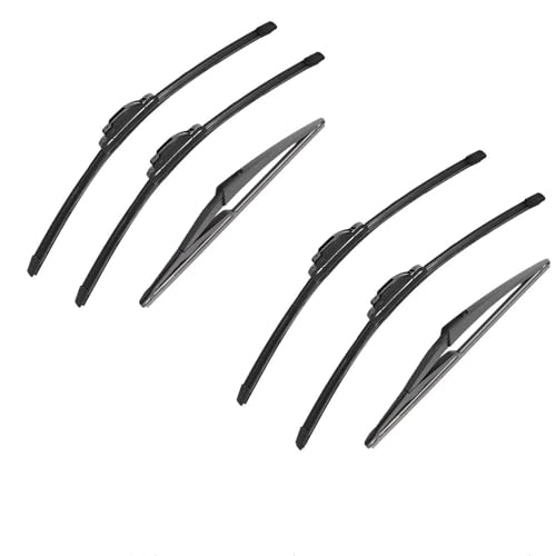 フロント ワイパー に適合するエクストレイル T32 ローグ2 2014-2020 フロントリアワイパーブレード 自動車部品(6 pieces)