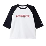 [チャンピオン] 七分袖Tシャツ 丸首 綿100% グラフィックプリントベースボール メンズカジュアル ベースボール ベースボール C3-C407-090-M