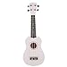 LiuliuBull W Holzgitarre 21 Zoll Uke Ukulele Ukelele Weiß 4 Schnur-Kunst-Geschenke Sopran Musik-Gitarren-Instrument for Anfänger Guitarist (Color : A, Size : 21 inches)