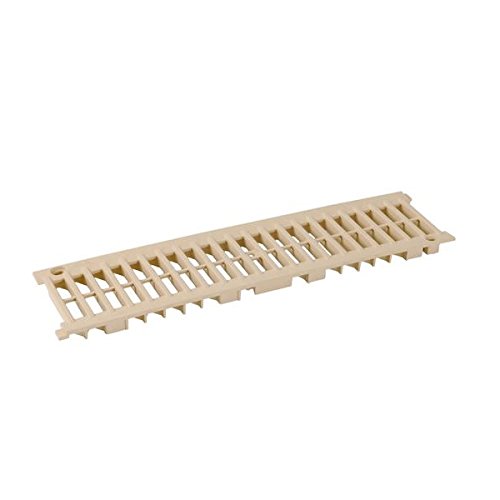 - Caniveaux PVC - Grille PVC sable 500x130mm Connecto classe A15 - Nicoll