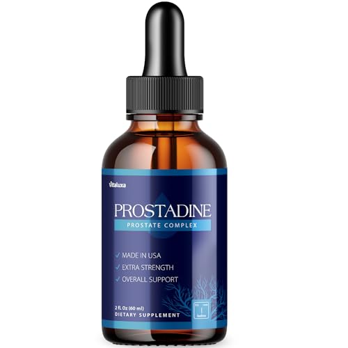 Prostadine Drops for Prostate Health Bladder Urinating Issues Control - Prostatine Liquid Supplement Urinary Support Flow Official Formula Prostadyne Max Strength All Natural Relief Reviews (2oz)
