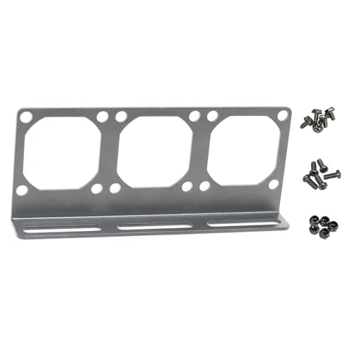Soporte de puente de 4 cm para ventilador, chasis de PC, tarjeta gráfica, CPU, placa base y disco duro, marco de acero galvanizado