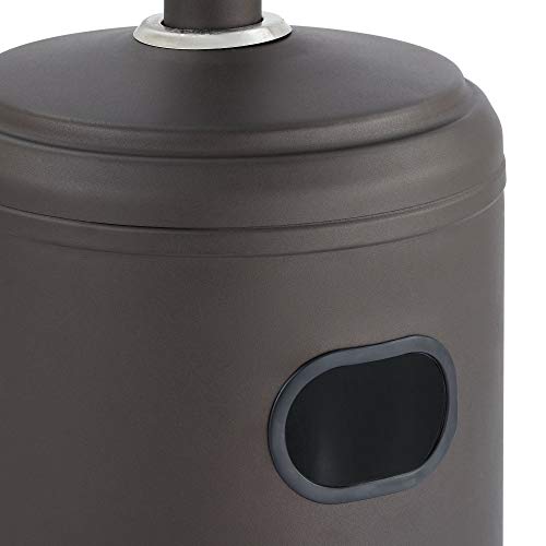 Mainstays Tall Mocha Patio Heater at Stoves Direct