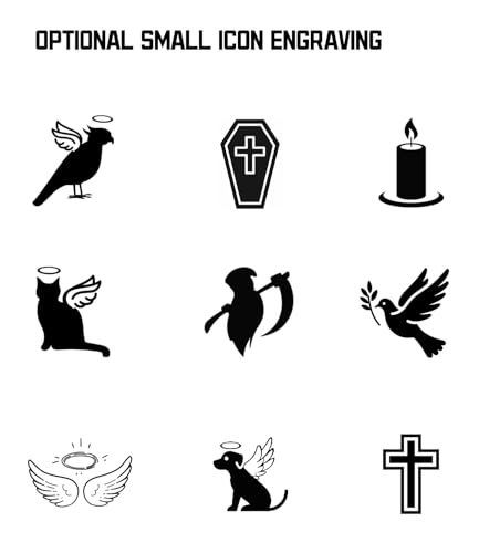 Personalized Cross Urn Necklaces for Ashes, Custom Name Stainless Steel Cremation Keepsake Jewelry Holder Memorial Pendant Necklace for Men and Women4