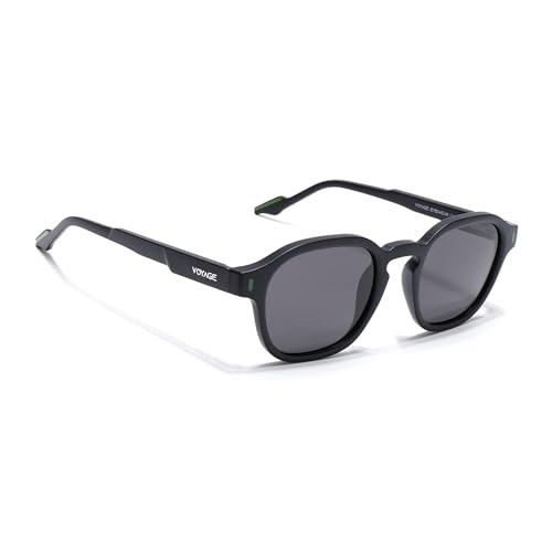 Image of Voyage Square UV Protected & Polarized Sunglasses for Men & Women