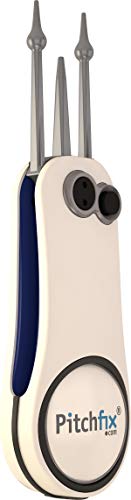 Pitchfix Fusion 2.5 Pin, White/Blue