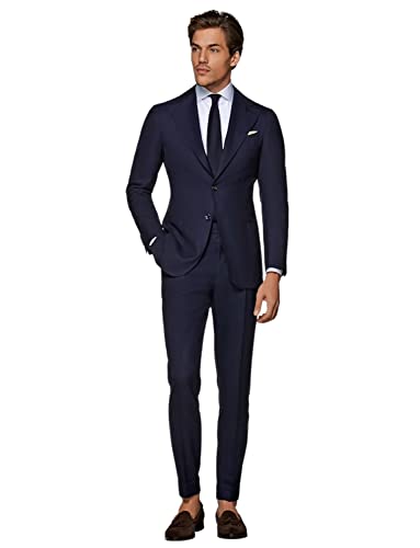 Men's Dress Suit Classic Fit for Business Formal Jacket & Pants Set