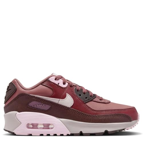 Nike Air Max 90 LTR Big Kids’ Shoes (CD6864-201, Smokey Mauve/Dark Pony/Earth/Platinum Violet) Size 4.52