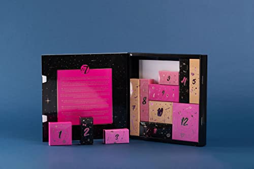 W7 12 Days Of Beautiful Holiday Gift Set - 12 Individually Boxed Makeup & Cosmetic Surprises - Cruelty Free, Perfect Christmas Stocking Filler For Teenagers, Daughters And Girls #TOP3