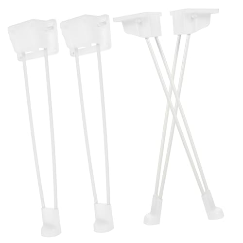 Supports de table pliables en fer blanc pour projet de réparation - 2