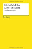  Kabale und Liebe: Studienausgabe (Reclams Universal-Bibliothek)