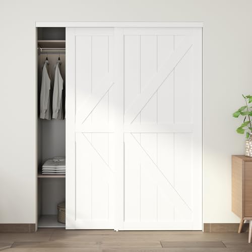 72x80 in K-Style Solid Wood Door