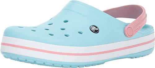 Image of Crocs Men Crocband Clog 11016-4S3 Ice Blue /White M13