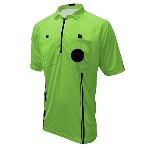 4 Pc Pro Soccer Referee Jersey Set Plus Sizing (Small)
