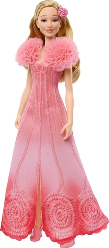 Mattel Collectible - Universal Pictures' Wicked Singing Glinda Fashion Doll, Posable with Removable Movie Fashions & Accessories
