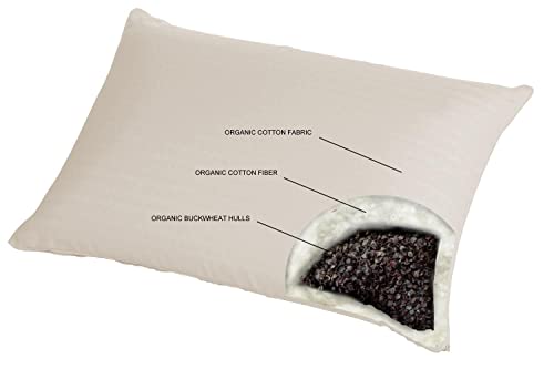 Set 2 Almohadas Algodón Orgánico Tamaño Estándar miniatura 5