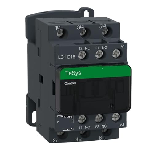 Contacteur AC LC1D18M7 220V 18A protection surchauffe