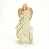 Enesco Foundations Collection Said a Prayer for You Angel Figurine- Resin Hand Painted Collectible Decorative Angels Figurines Home Decor Statue, 9 Inch