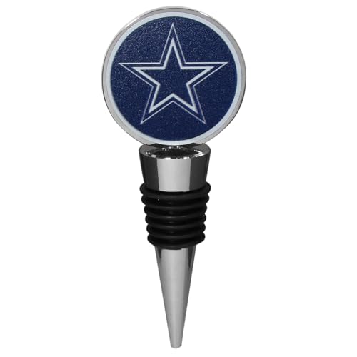 Siskiyou NFL Dallas Cowboys Logo Wine Stopper, One Size, Team Colors