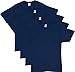 Hanes mens Essentials Short Sleeve T-shirt Value Pack (4-pack) athletic t shirts, Navy, 3X-Large US -  O5280-Navy-3X-Large