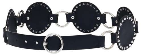 Desigual Ceinture en cuir de la collection d'accessoires, noir, 90
