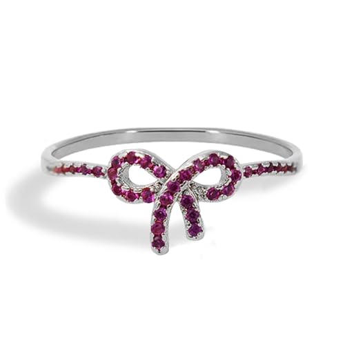 Harry and Henry Bow Ring for Women Gold Bow Knot Statement Rings Dainty Stackable Fashion Jewelry Cute Stuff Best Christmas Gifts Stocking Stuffers