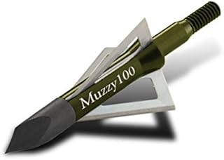 Muzzy 225 Bowhunting 100 Grain, 3 Blade Broadhead, 1-3/16
