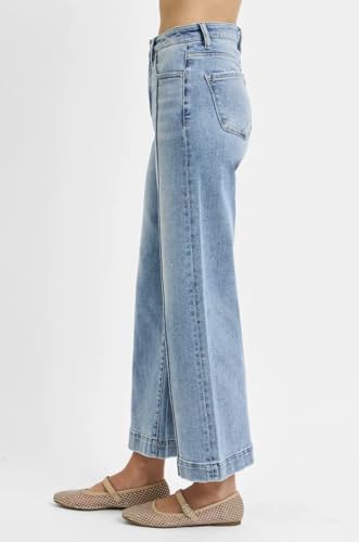 Risen High Rise Crop Wide Leg Jeans3