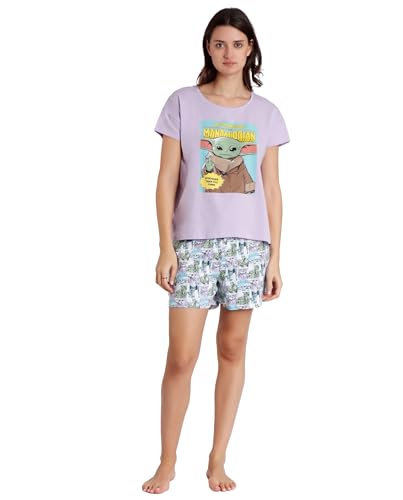 Star Wars Pijama Manga Corta Pastel Grogu para Mujer