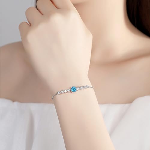 Image of Something Blue Gift for Bride to Be Bride Pearl Beaded Bracelet Bachelorette Party Decorations Bridal Shower Favor Wedding Accessory