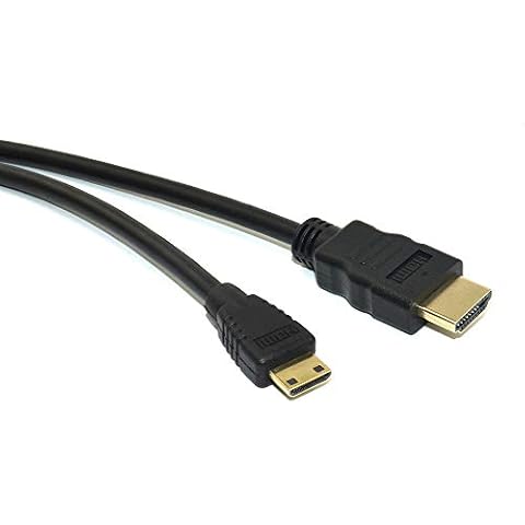 CBUS 15ft HDMI to Mini HDMI Cable for Nikon D3500, D7500, D850, D500, Canon EOS R, EOS RP, EOS 5D Mark IV, EOS 6D Mark II, 77D, 80D, Rebel SL3, SL2, T7, T7i, T6, VIXIA HF G50, HF G40, HF G21, XF405 Cover