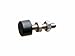 JW Winco Series GN 807-NI Stainless Steel Clamping Toggle Screw Assembly with Push-On Protective Cap, Metric Size, M4 x 0.7 Thread Size, 23mm Length
