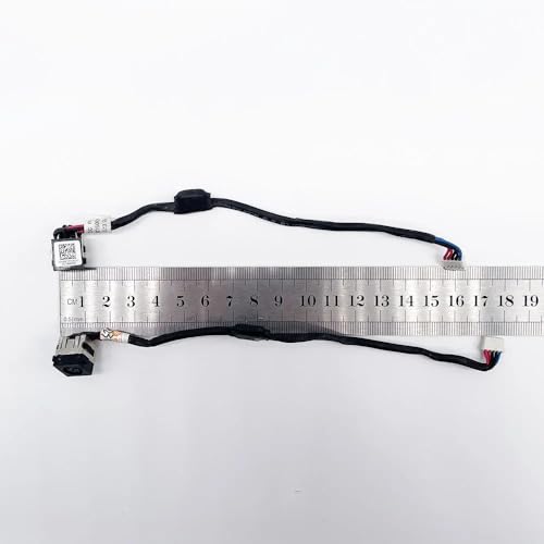 Cable DC-IN 0PJD1P para conector de carga Dell E6540 E6530 puerto alimentacion de repuesto 18cm 4