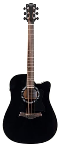 Classic Cantabile WS-20 BK Guitare Folk Noir - Les Beatles, Paul McCartney, John Lennon, RIngo Starr, George Harrison Classic Cantabile WS-20 BK Guitare Folk Noir – Image 5