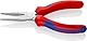 KNIPEX Langbeckzange mit Mehrkomponenten-Hüllen verchromt 140 mm, 30 15 140