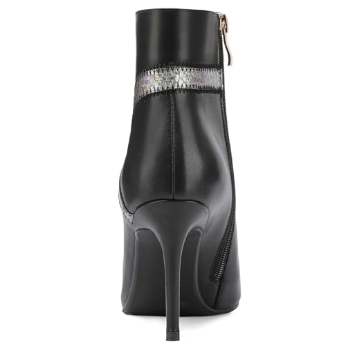TDD Sexy Dress Stiletto Booties for Women Pointed Toe Ankle Boots3