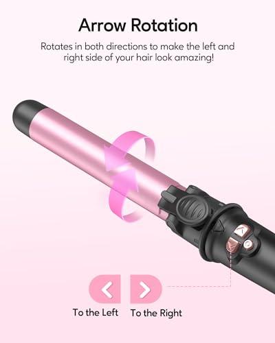Wavytalk 93-217RG-QJXLCA 1 Inch Rotating Curling Iron - Get Effortless Waves thumb #3