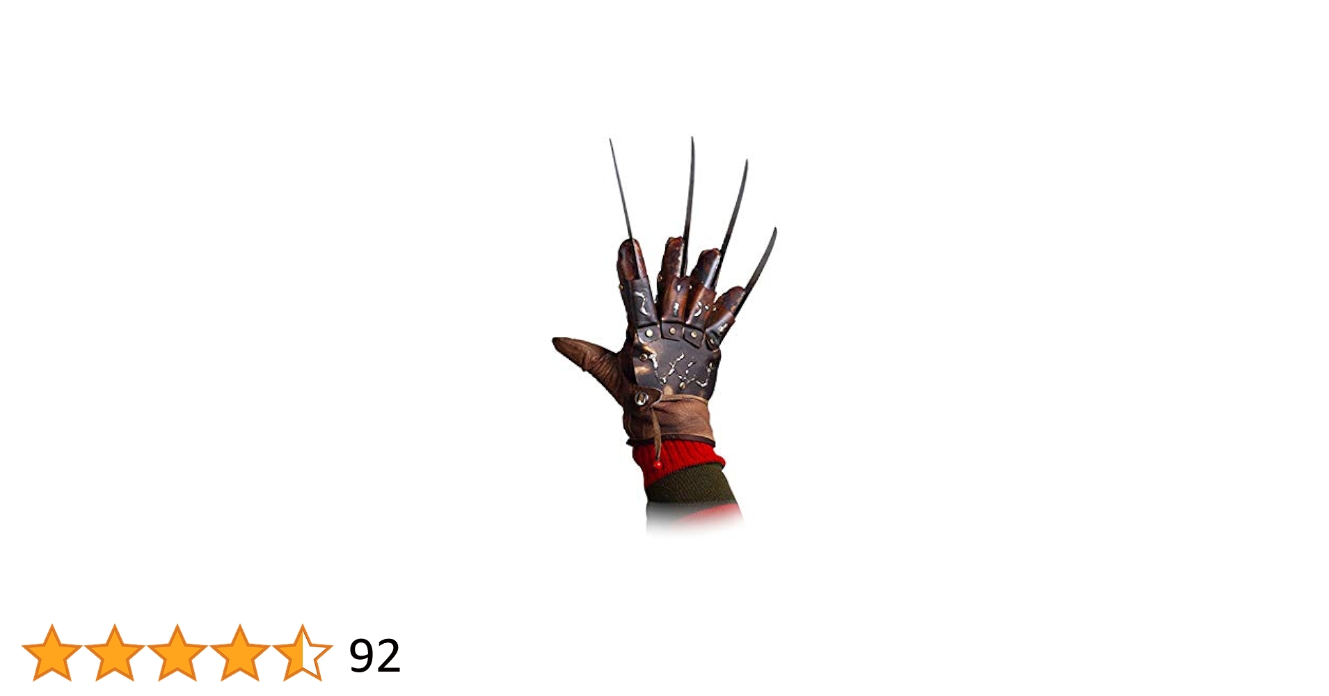 エルム街の悪夢 フレディ グローブ パート4 ドリームマスター ダイナー Amazon.com: Trick Or Treat Studios A Nightmare on Elm Street